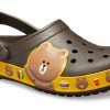 Sandały unisex Crocs x Line Friends Beach Brown 205791-206