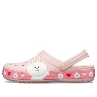 Sandały unisex Crocs x Line Friends Beach Pink 205791-606
