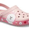 Sandały unisex Crocs x Line Friends Beach Pink 205791-606
