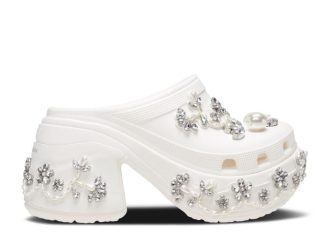 Simone Rocha x Siren Clog „White”