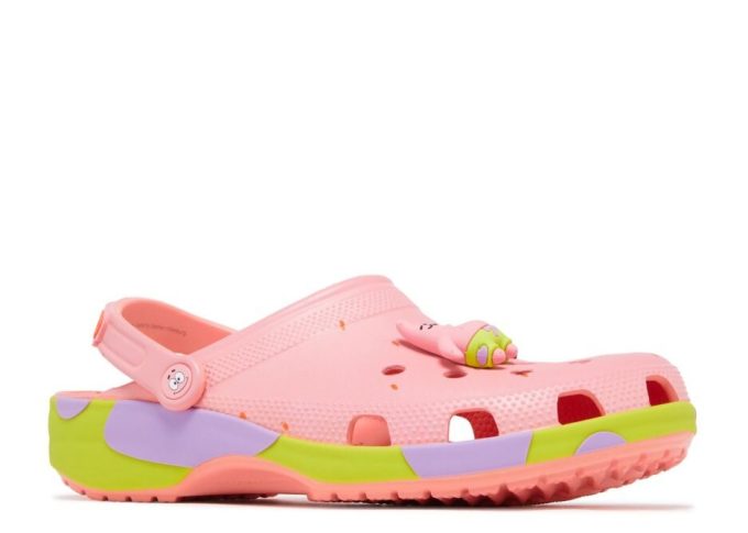 SpongeBob Kanciastoporty x Klasyczne chodaki „Patrick Star”