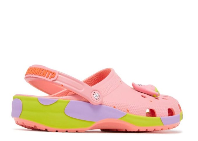 SpongeBob Kanciastoporty x Klasyczne chodaki „Patrick Star”
