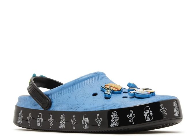 SpongeBob Kanciastoporty x Poza kortem chodaki „Bikini Bottom”
