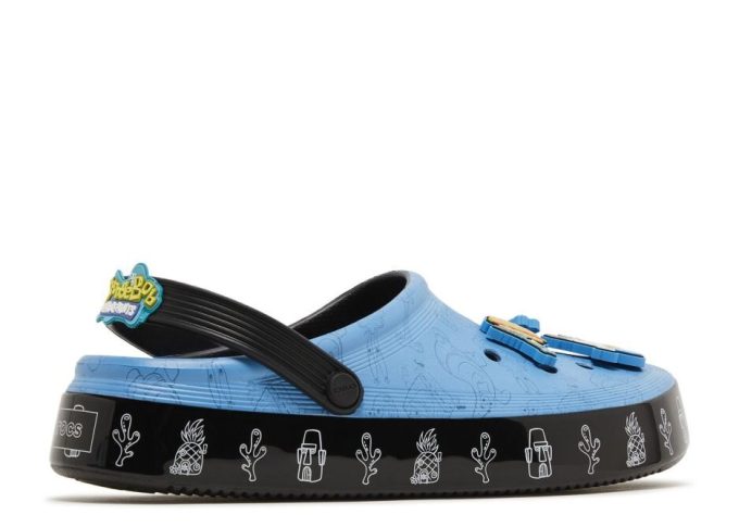 SpongeBob Kanciastoporty x Poza kortem chodaki „Bikini Bottom”