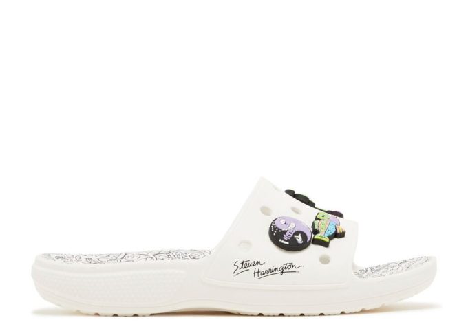 Steven Harrington x Classic Slide „Quickstrike – White Black”
